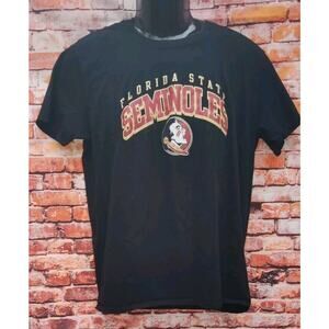 NCAA Florida State Seminoles & Fanatics Black T-Shirt W/Logo